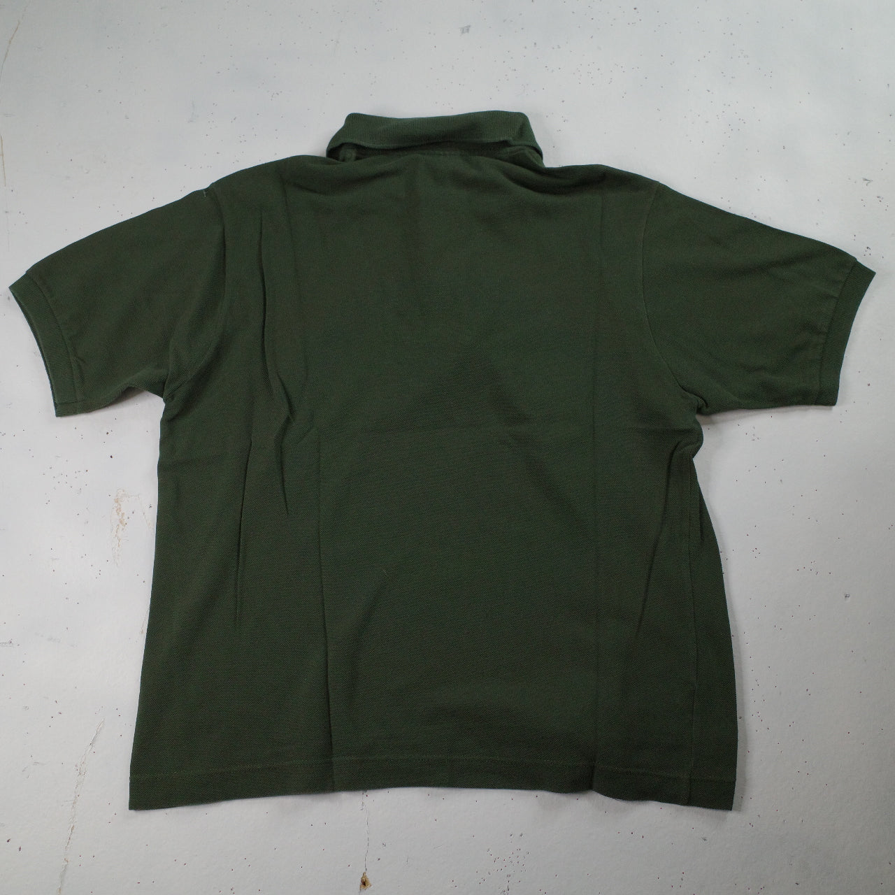 Vintage Lacoste Polo Shirt Dark Green Short Sleeve Mens Size 4 Medium