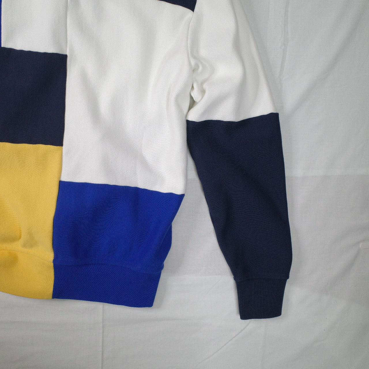Polo Ralph Lauren Colour Block Multi Color Zip Hoodie Mens Small NWT