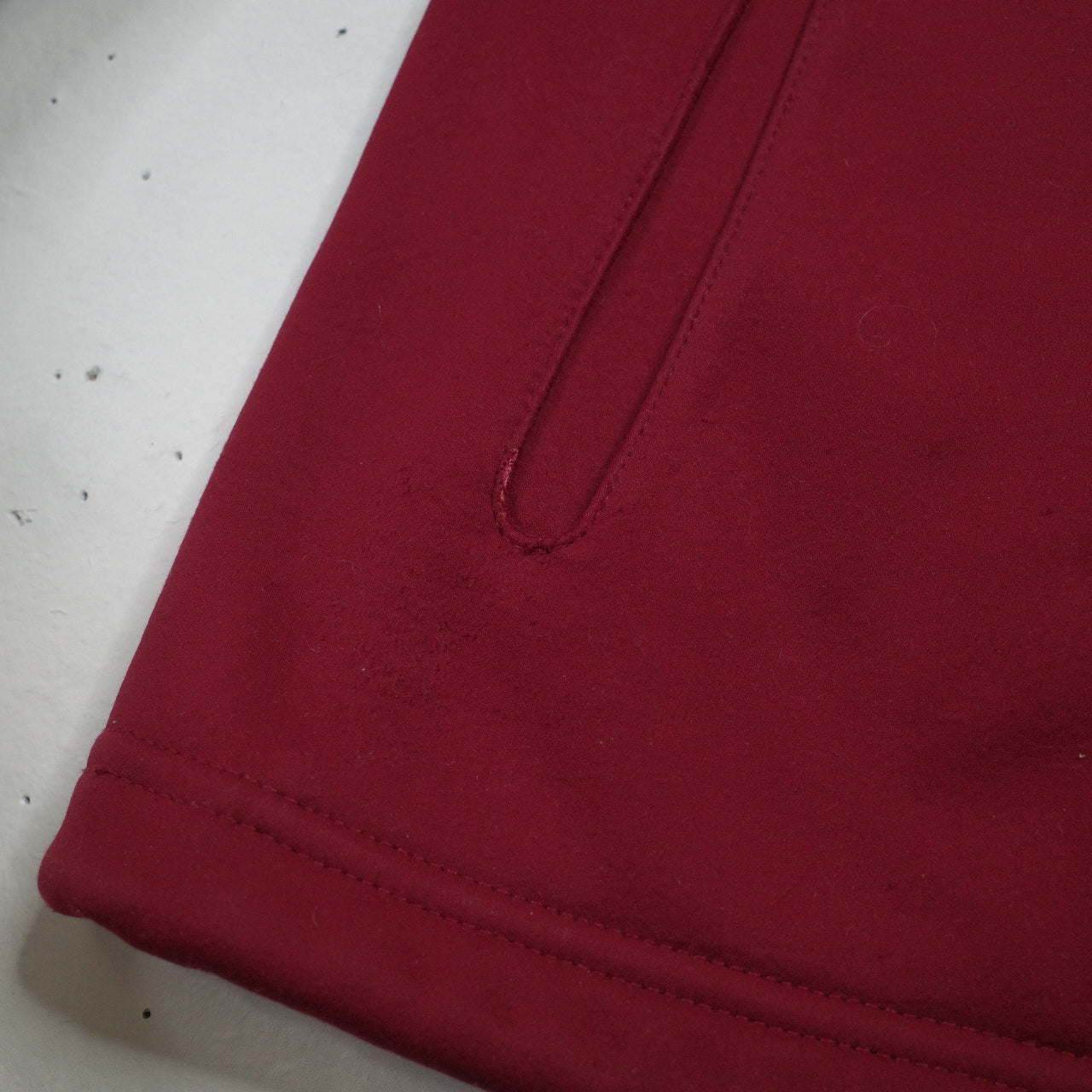 Kathmandu Women's Softshell Maroon Jacket Hooded Full Zipper Fleece Lined Women's 10