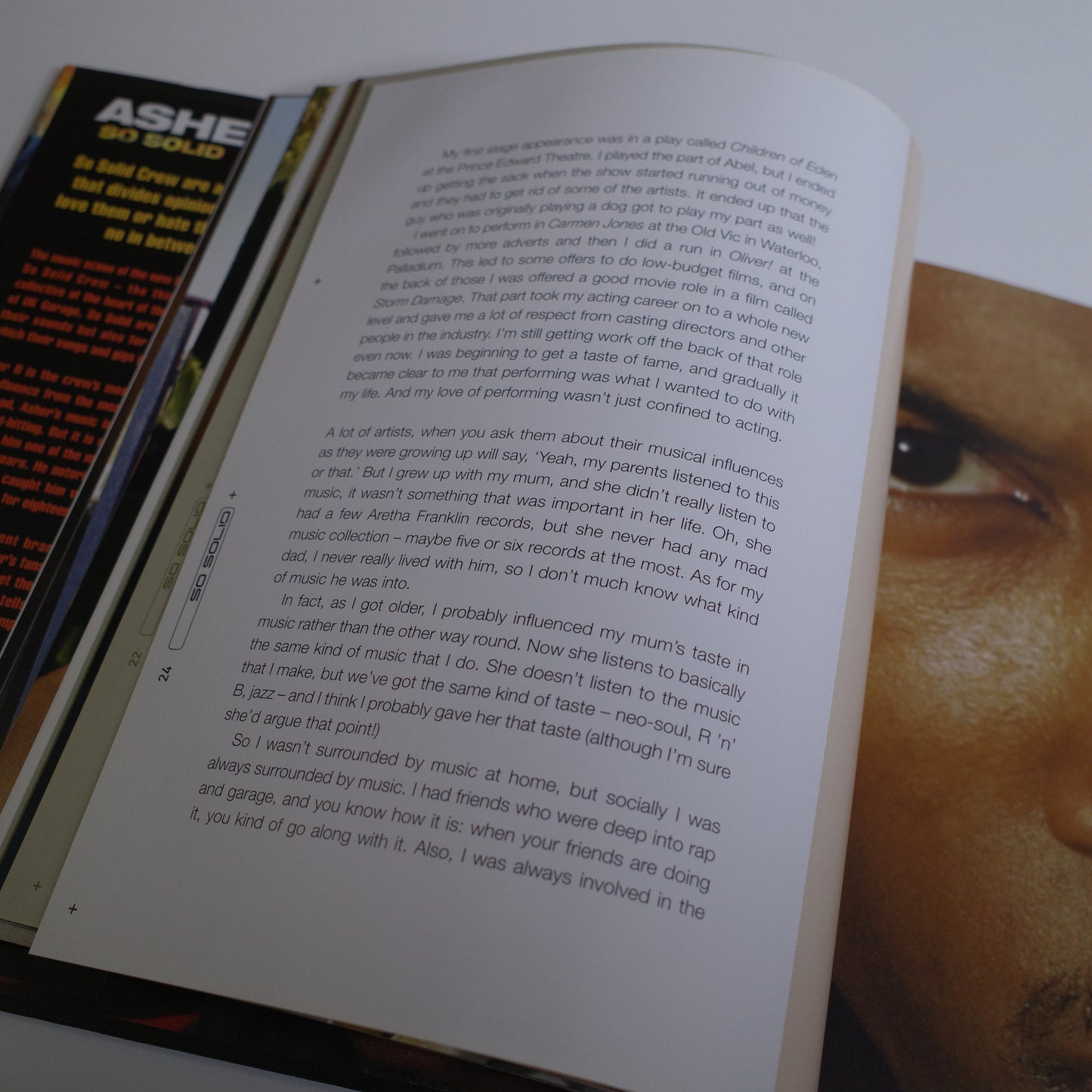 Asher D My Dangerous Life With So Solid Crew Hard Cover Top Boy Dushane Book