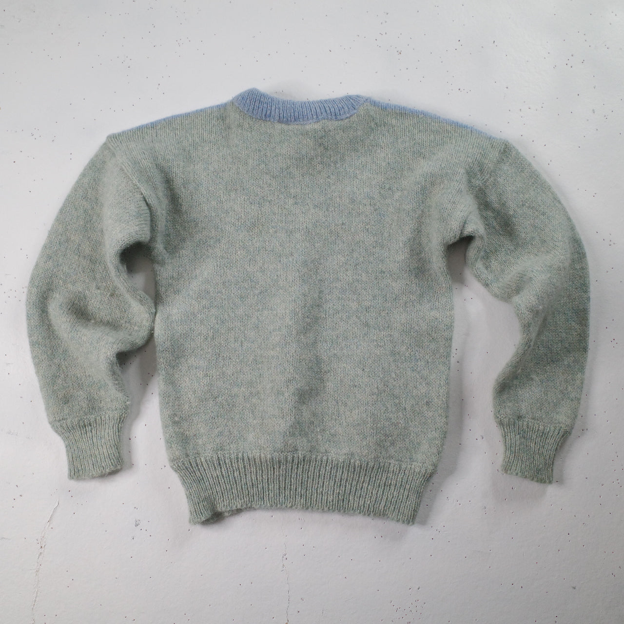 Moffat Woolens Pure Wool Made In United Kingdom Rabbit Farm Sweater Childrens Small