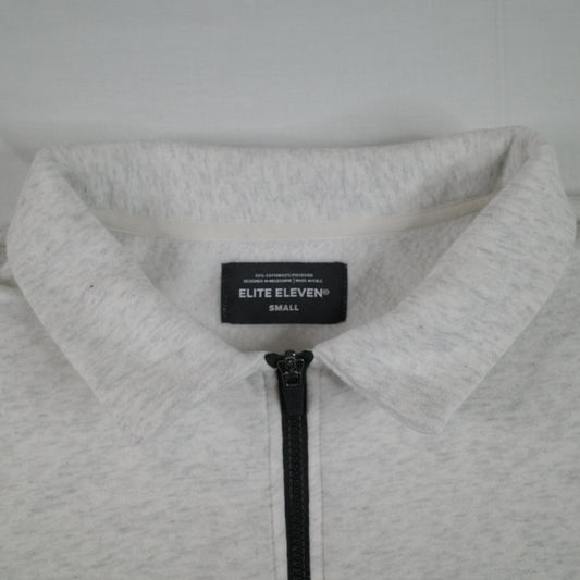 Elite Eleven Classic Quarter Zip Polar Grey Mens Small