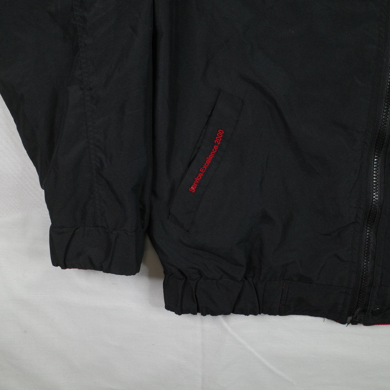 Compaq 2000's Service Excellence Reversible Vintage Jacket *stretch lining damaged
