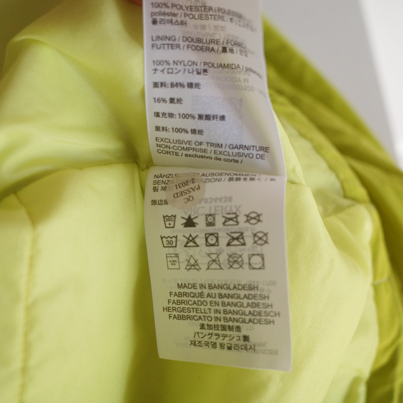 NEW Arc'teryx Proton Hoody Alpine Insulated Jacket Yellow Lampyre Mens XL