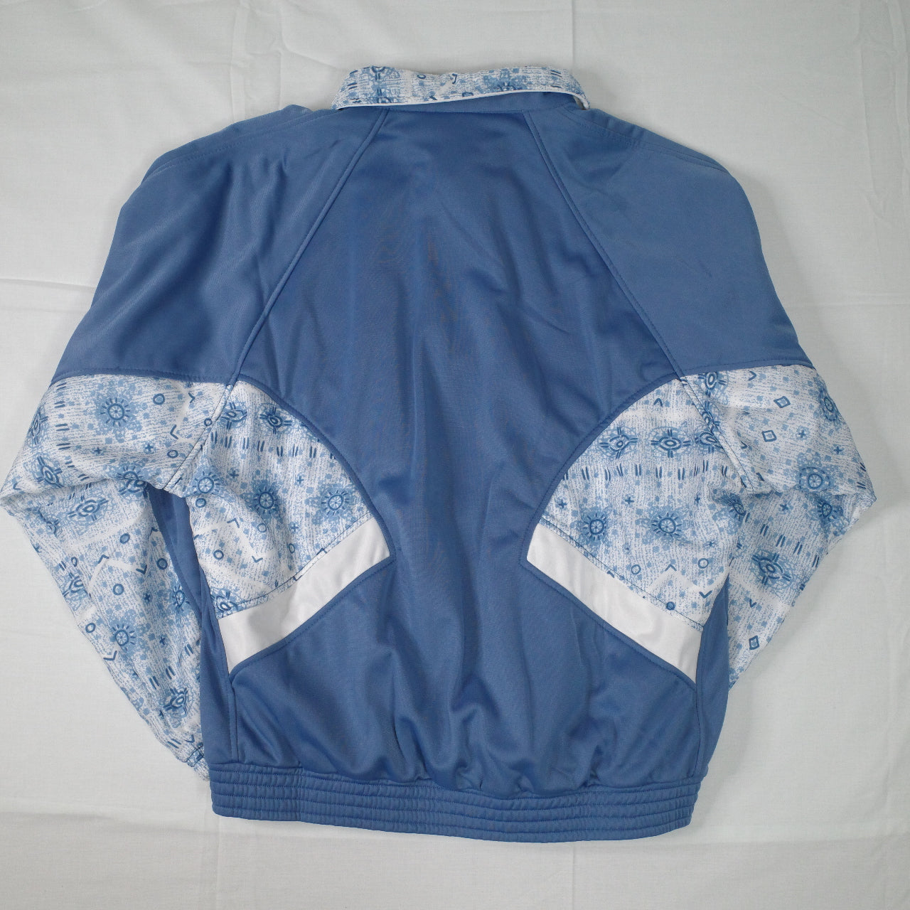 Vintage Sergio Tacchini Sample Promo Light Blue Track Set Jacket Pants Italy Made Womens Small NWT rare