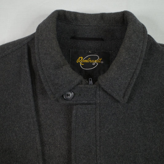 Rembrandt NZ Wool Cashmere Men's Jacket Lined Grey Mens Large