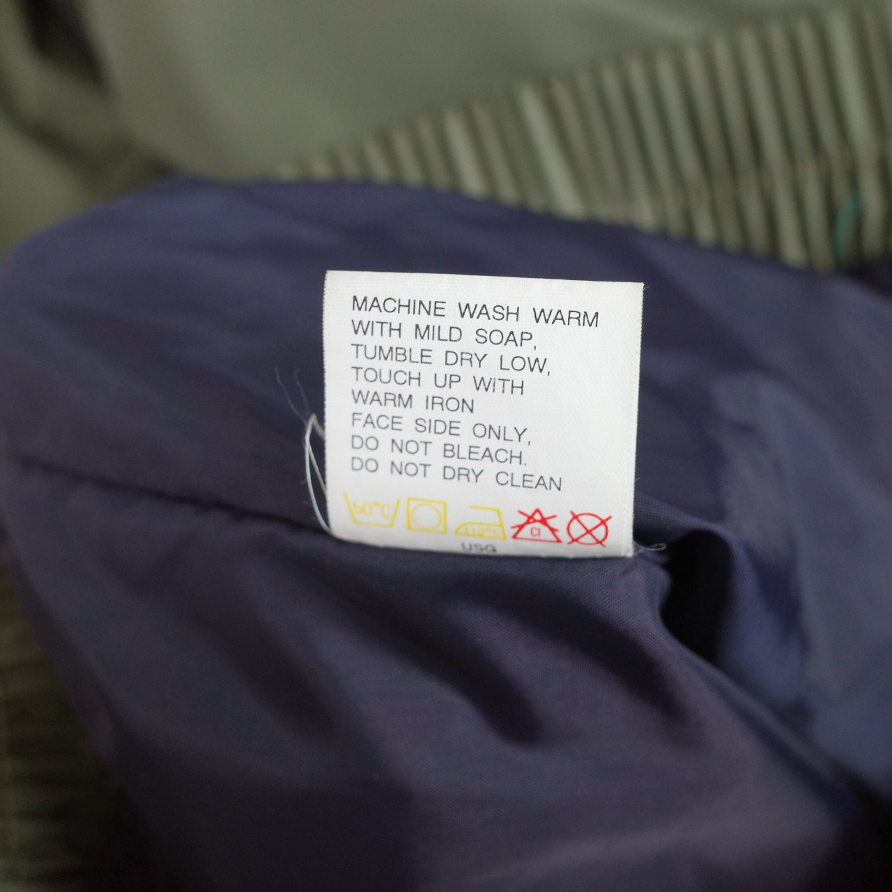 Columbia Bugaboo Olive Black Winter Jacket Radial Sleeve Mens Small Damaged Zip