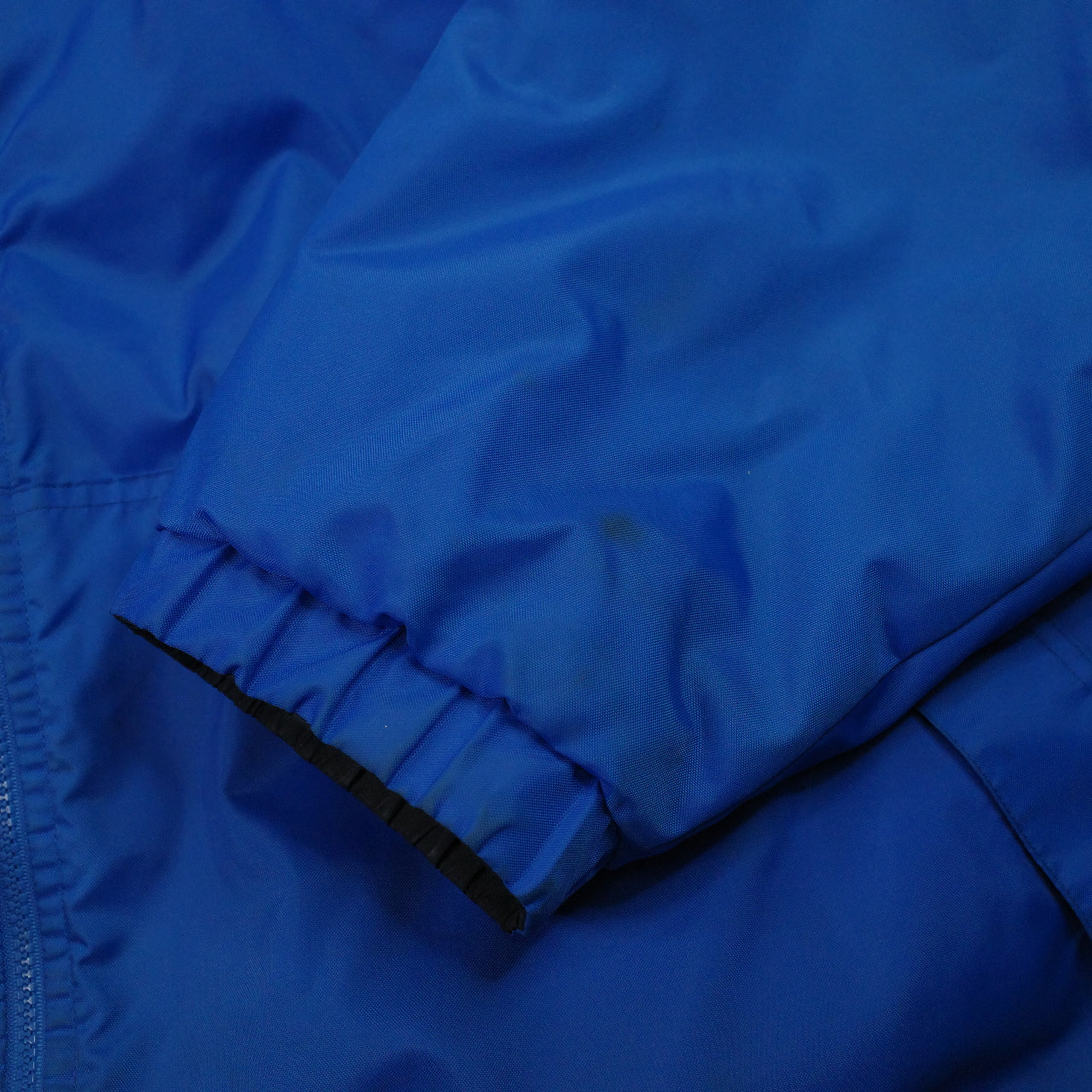 Vintage Adidas Puffer Jacket Size XL Blue Black Reversible 90s Y2K