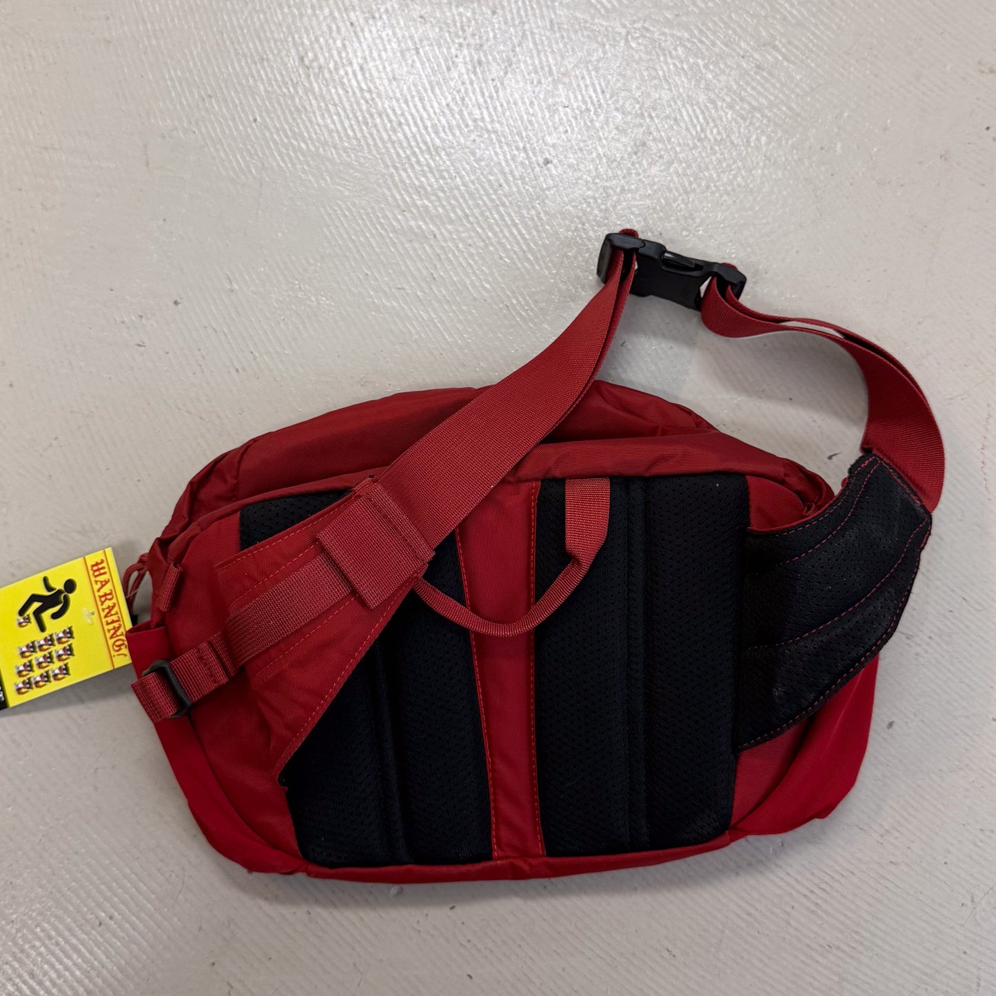 The North Face Red Side Sling Waist Bag Camping Mountain Bag