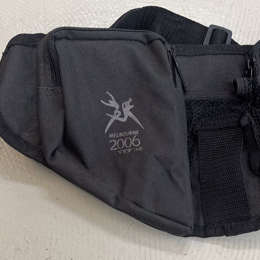 Melbourne 2006 Commonwealth Games Black Waist Side Bum Bag NWT