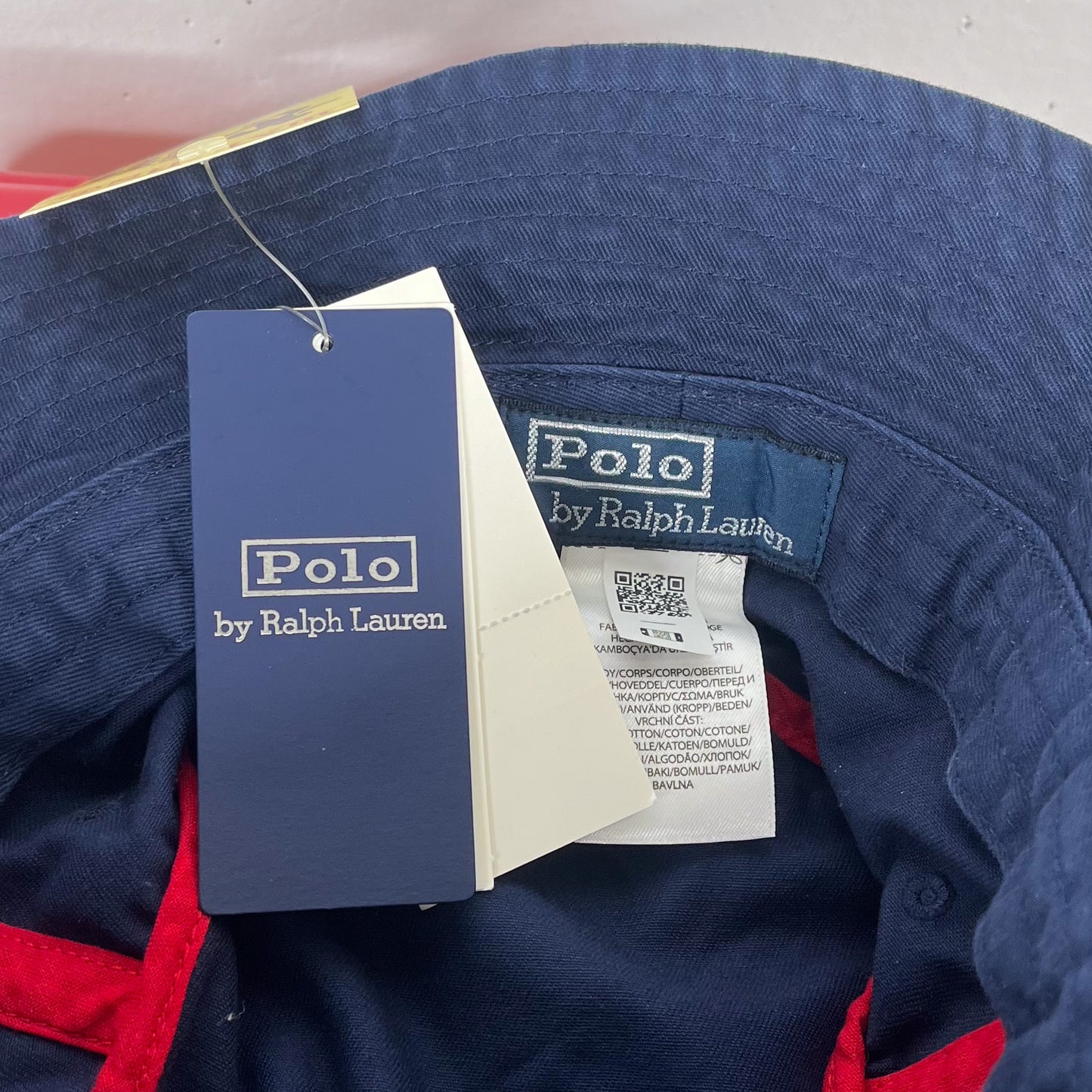 Polo Ralph Lauren Polo Bear Navy Ranch Bear Bucket Hat Small Medium New