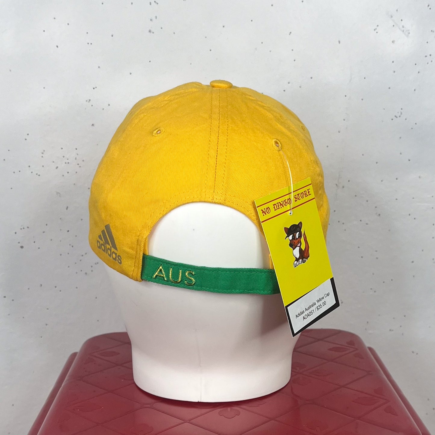 Adidas Australia Olympics Beijing Yellow Cap Hat