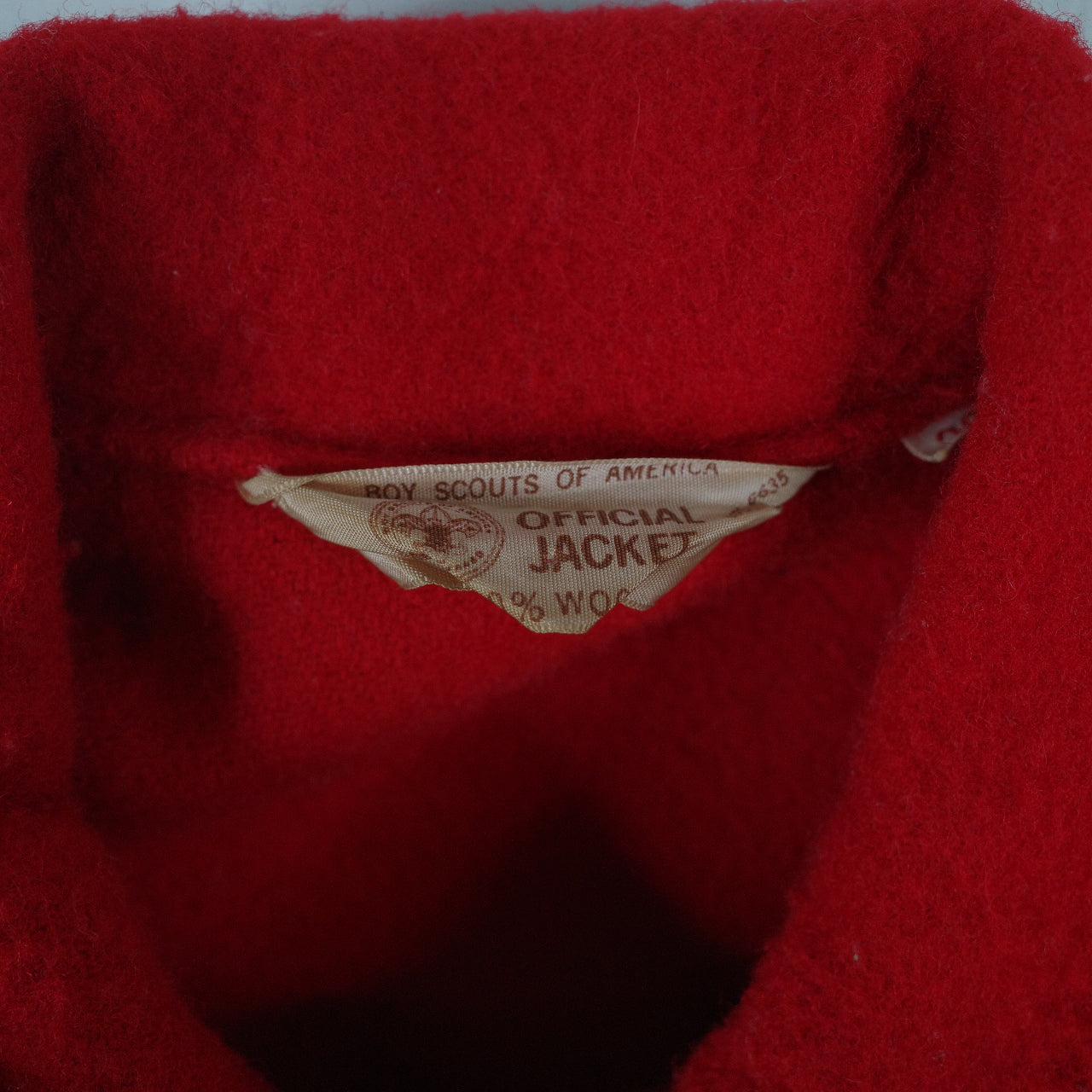 Vintage Boy Scouts of America Jacket Men’s Red 1973 Jamboree Scout Leader Jacket