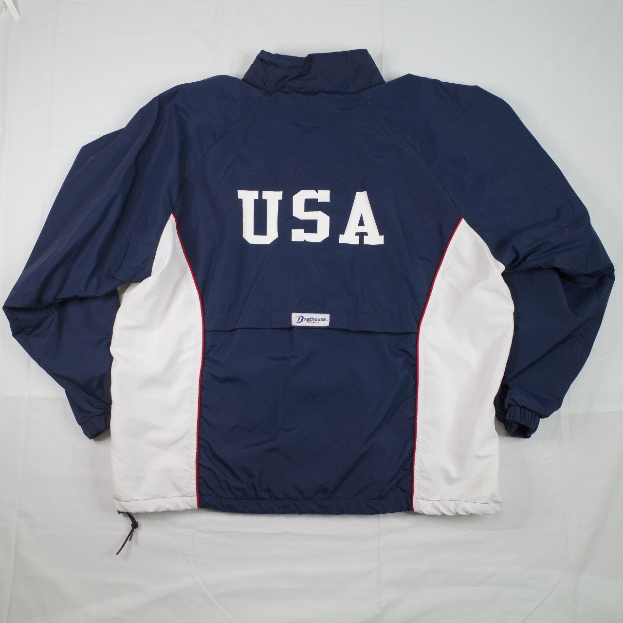 USA Deaf Sports Federation 2005 Melbourne Track Jacket Made In USA Mens XL