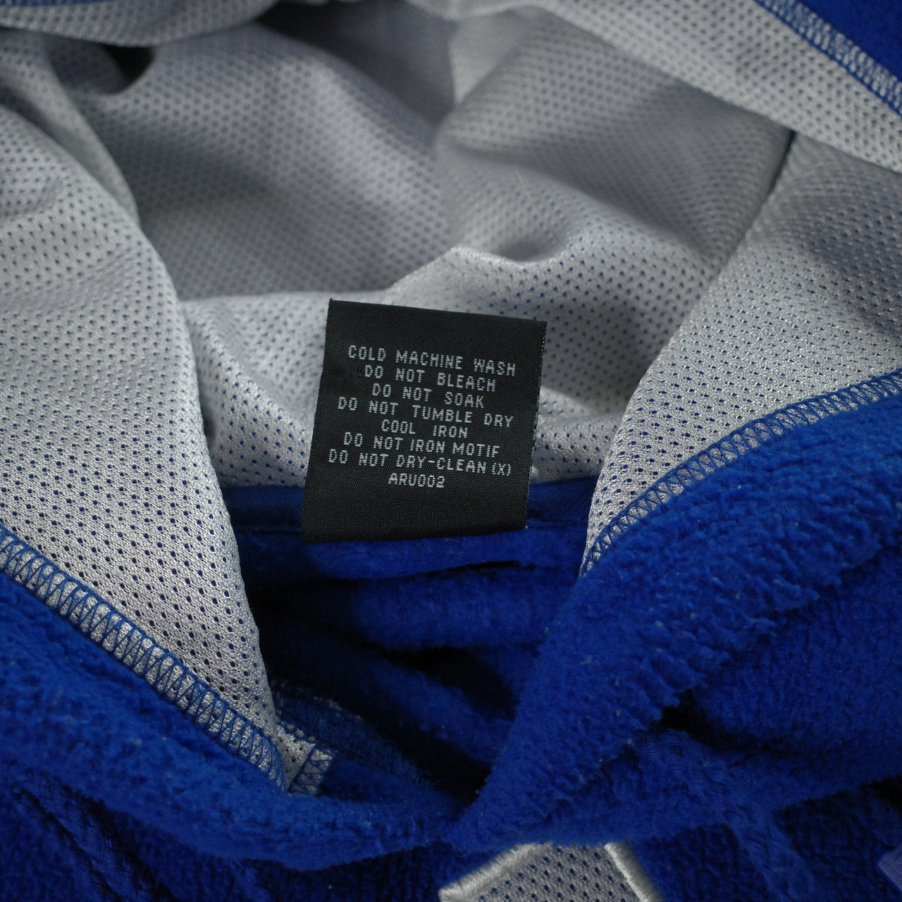 Vintage Adidas Trefoil Hoodie Fleece Vintage 1990s Mens Small Navy