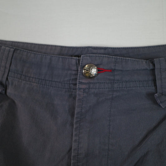 Vintage Quicksilver Boardshorts Navy Blue Cargo Pockets