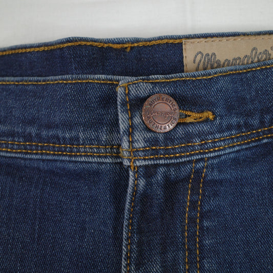 Wrangler Mens Jeans W44 L32 Cowboy Texas Blue Denim