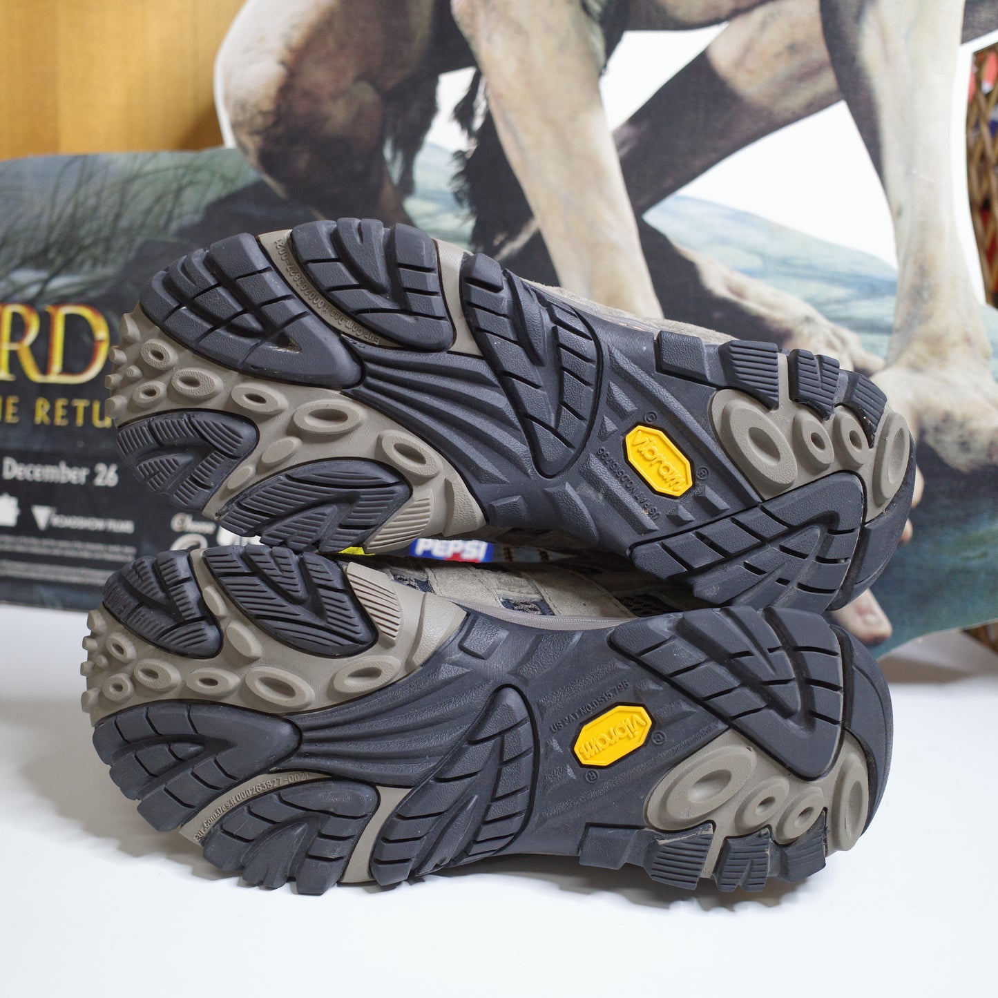 Merrell Moab 3 Vent Walnut Hiking Boot Shoe Men's US 7 UK6.5 Vibram Like New