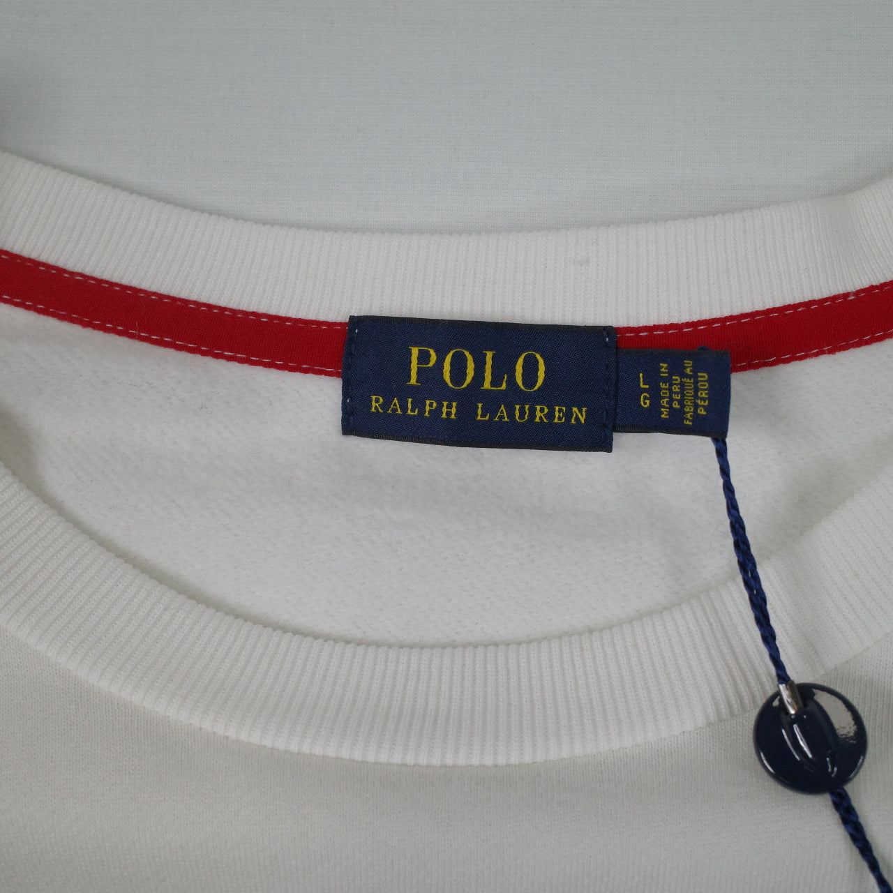 Polo Ralph Lauren CP RL 93 Sailboat 2500 Yacht White Sweater Crewneck Mens Large NWT