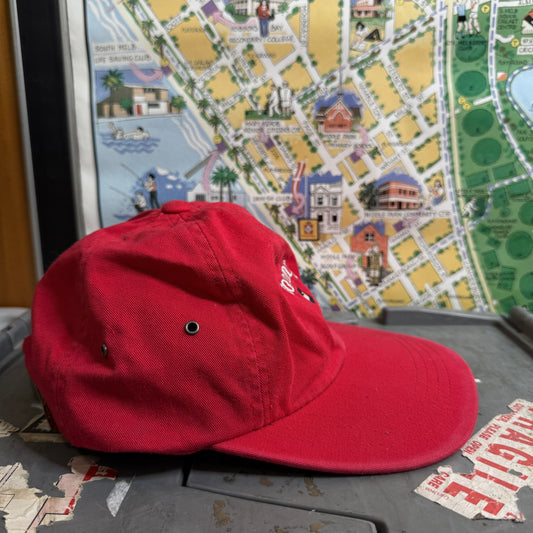 Tommy Girl Vintage Tommy Hilfiger Red Adjustable Cap Hat