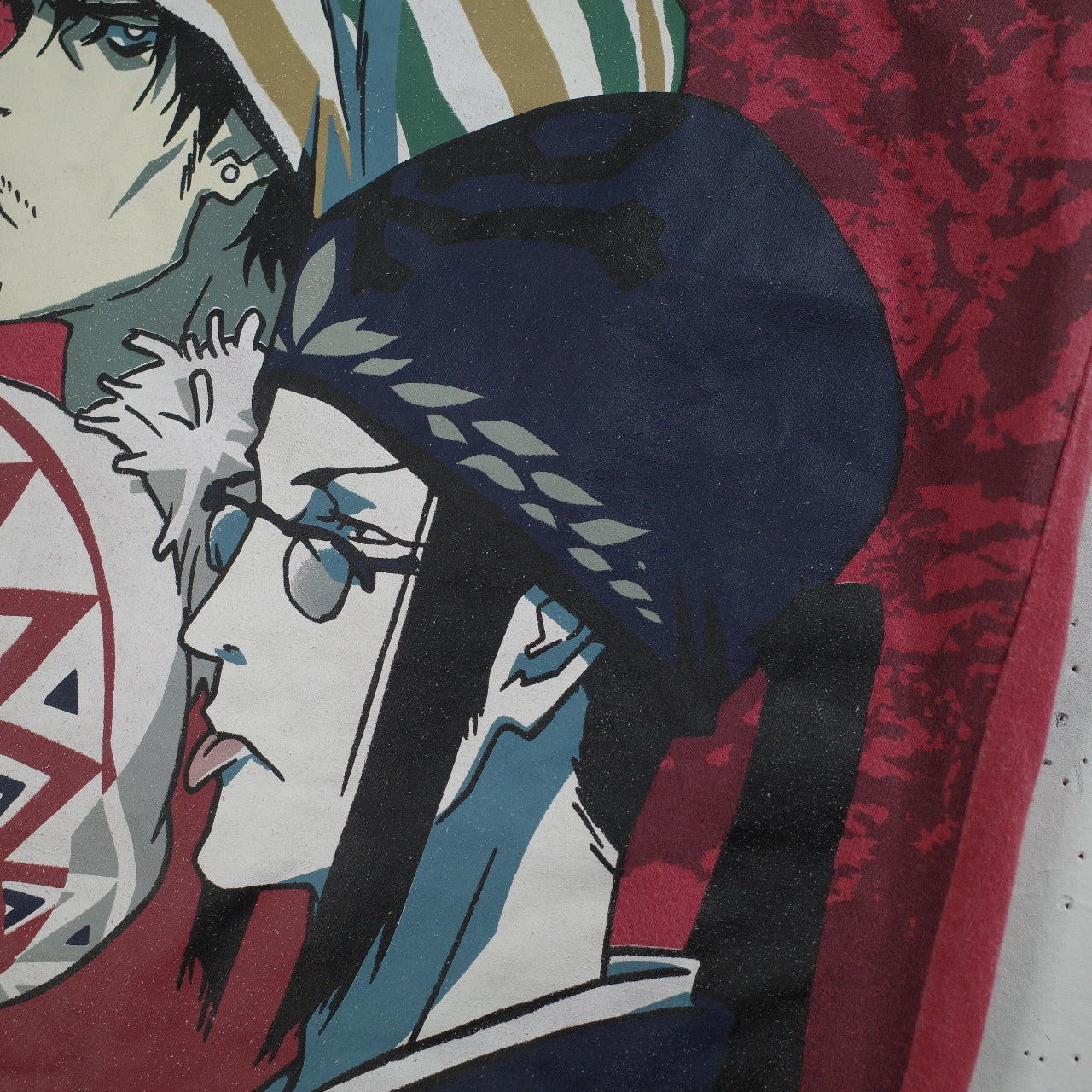 Vintage Samurai Champloo Anime Madman Otaku Wear 00's Faded Red Australia Release Small