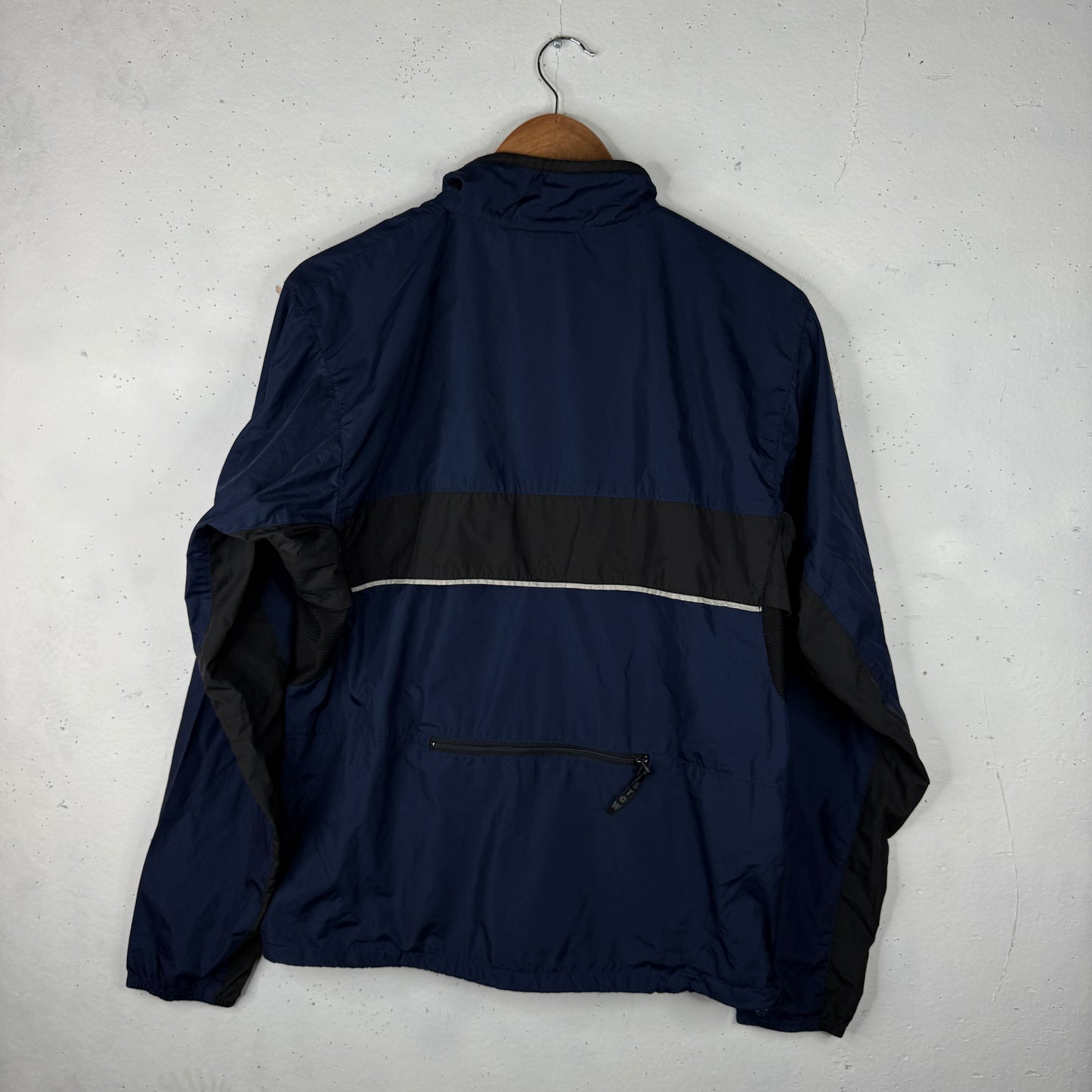 The North Face Packable Navy Black Jacket Mens Small