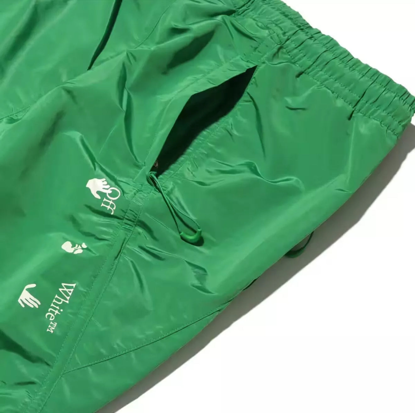 Nike x Off White Track Pants - DV4393-389 - Size: Small - Kelly Green - NWT