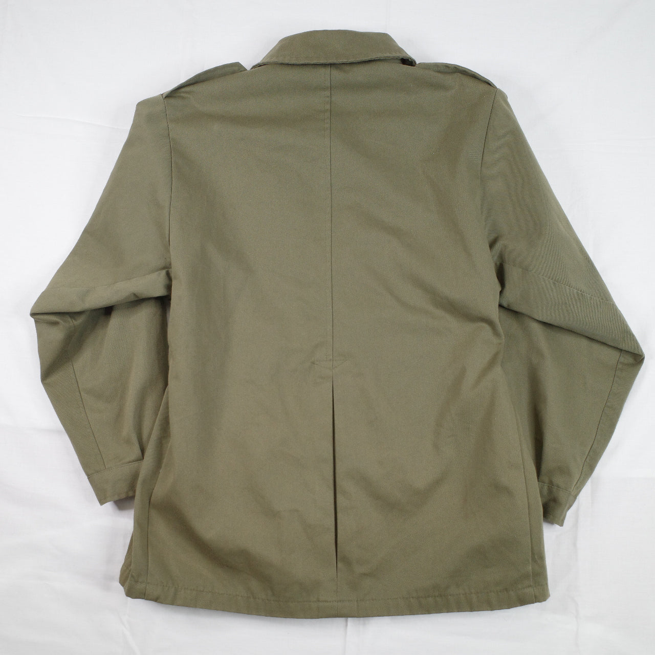Zig Zag Army Jacket Green Medium