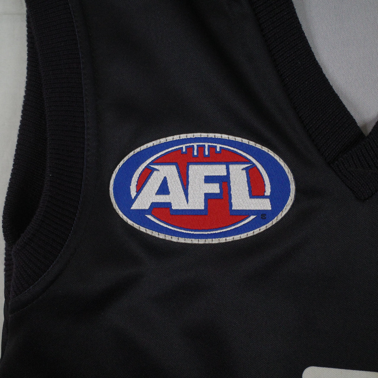 Carlton Blues AFL Vintage Sekem Knit Jersey Mens Small Made in Australia