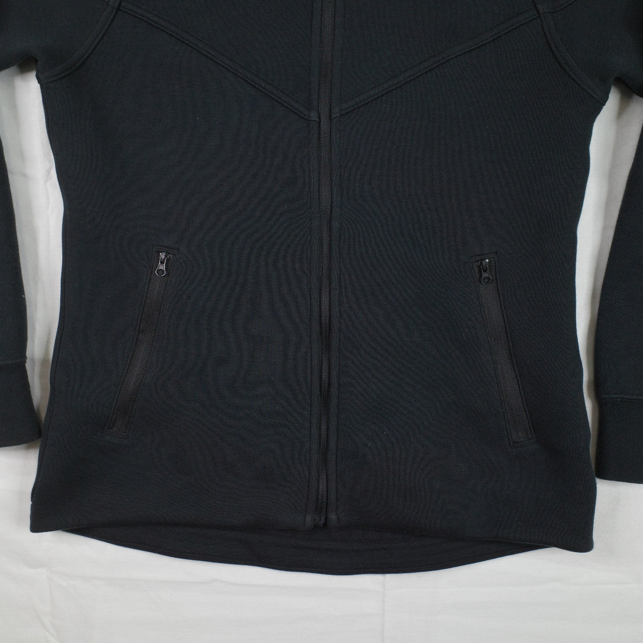 Nike Tech Fleece Jacket Black Zip Up Jacket Women's XS
