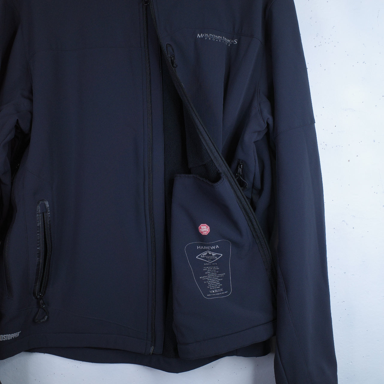 Mountain Designs Harewa Soft Shell Windproof Jacket Men's XXL