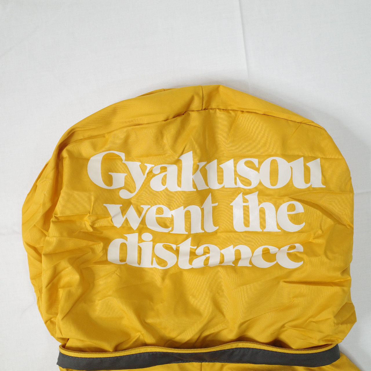 Nike Gyakusou Running Hooded Jacket Mens Size XL Packable 3-1 Pewter Yellow