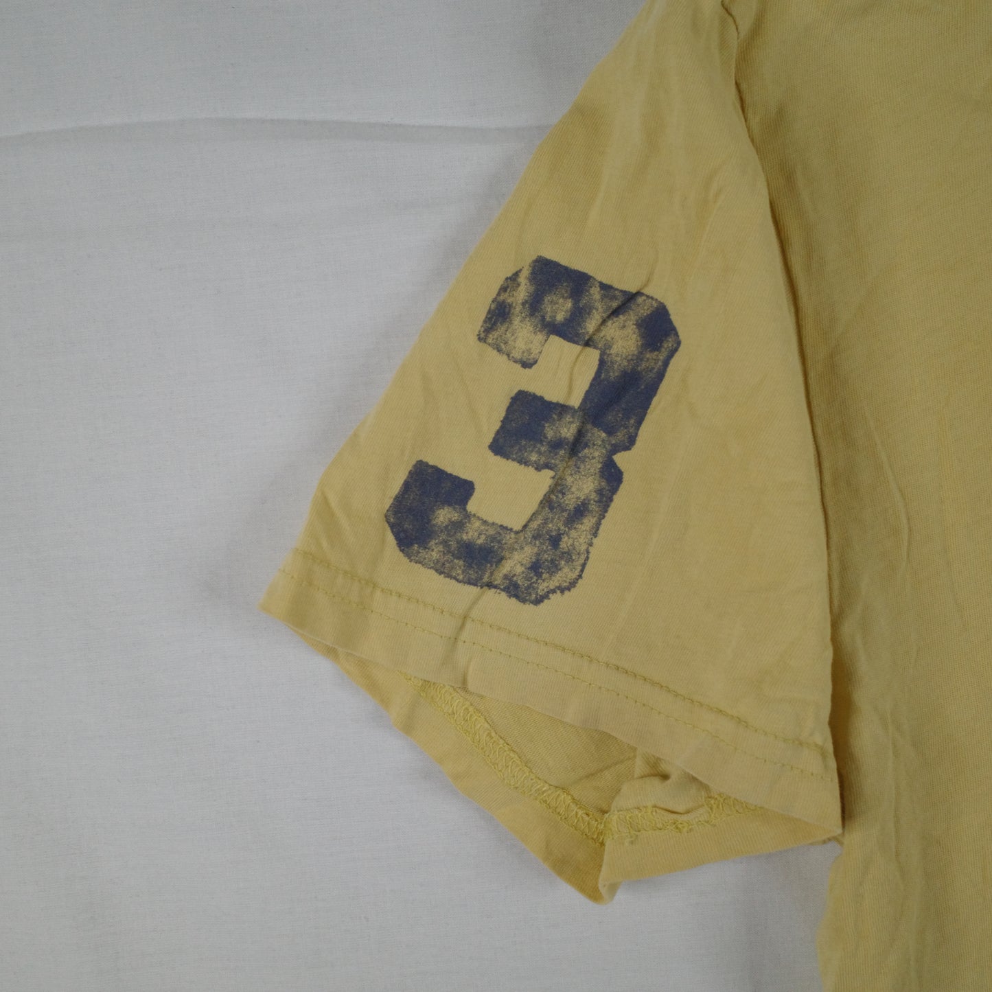 Polo Ralph Lauren Vintage 67 Horse And Rider Yellow T-Shirt Short Sleeve Mens M