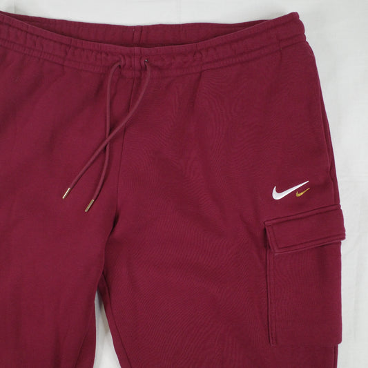 Nike Maroon Burgandy Pop Pocket Track Pant Sweat Pants Mens XXL