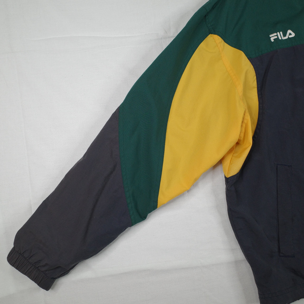 Fila Australia Track Australia Back Spellout Jacket Mens Small