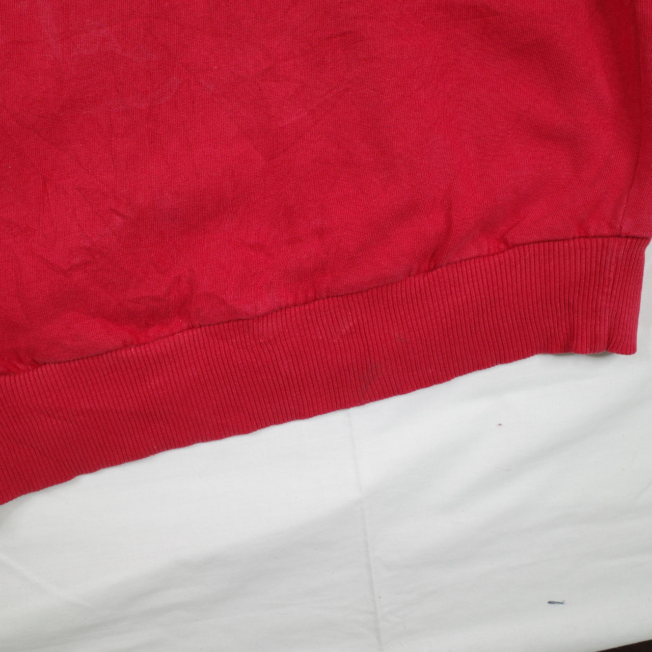 Dickies Red Hooded Jacket Mens Large