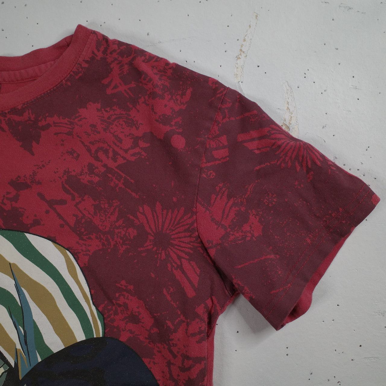 Vintage Samurai Champloo Anime Madman Otaku Wear 00's Faded Red Australia Release Small
