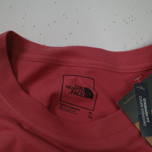 The North Face Box Longsleeve Salmon New Mens XL