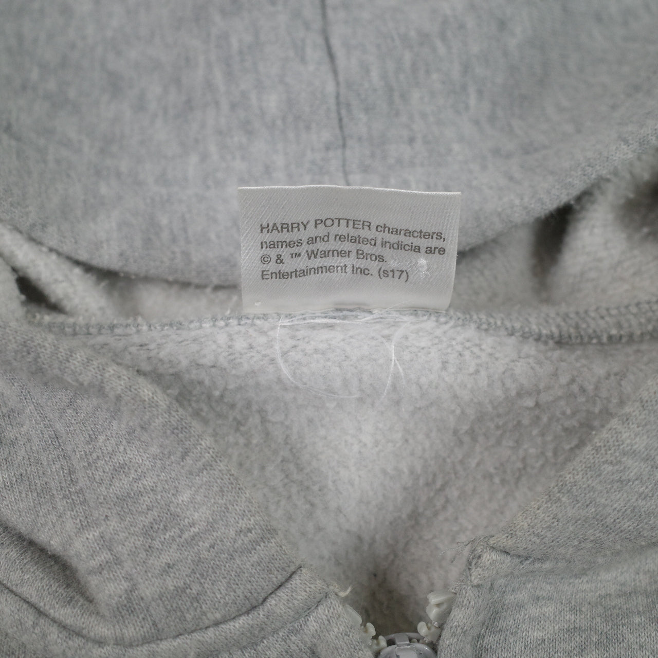 Wizarding World Universal Japan Harry Potter Hogwarts Zip Up Hoodie Grey Medium