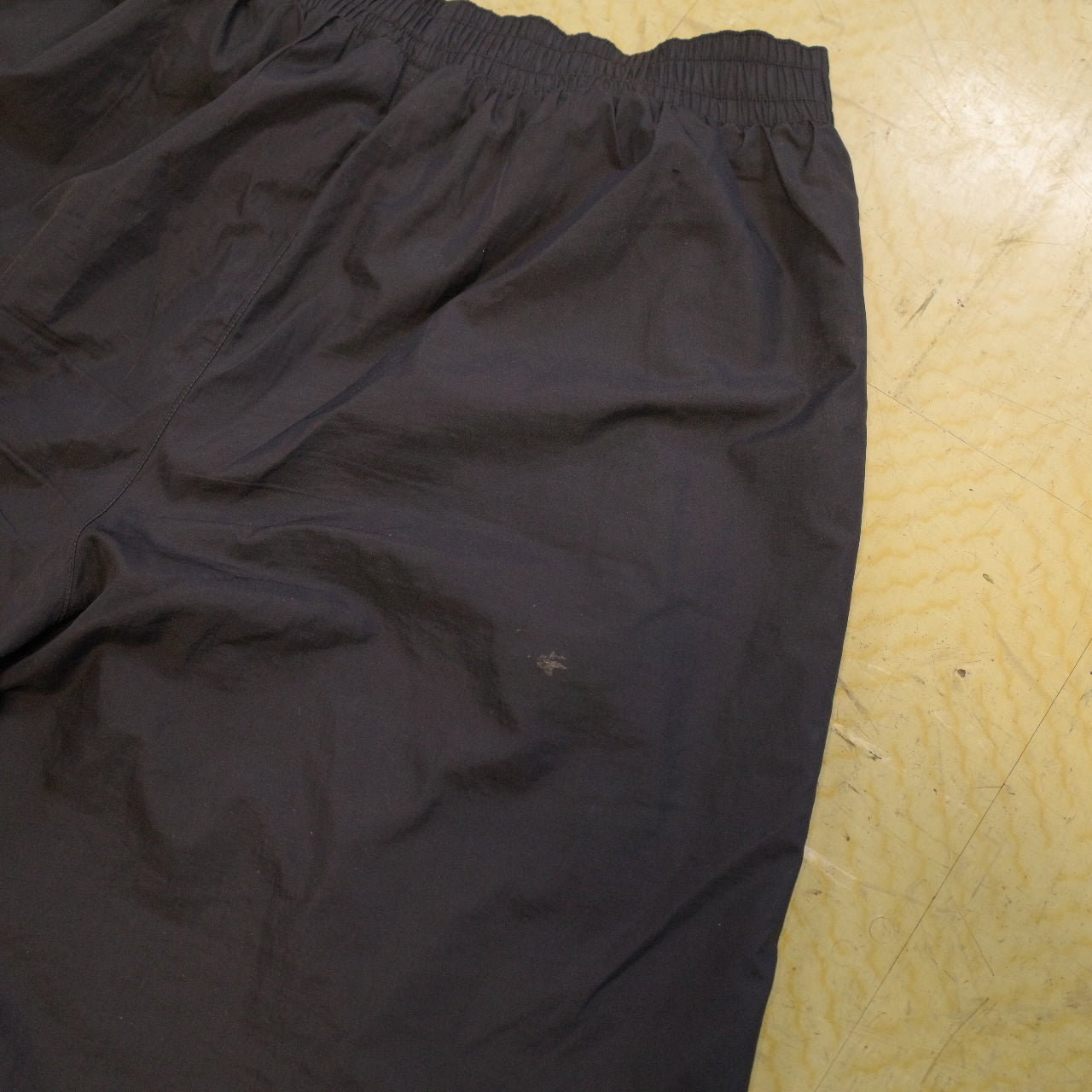 Vintage Nike Black Track Pants Windbreaker Piping Men's Large