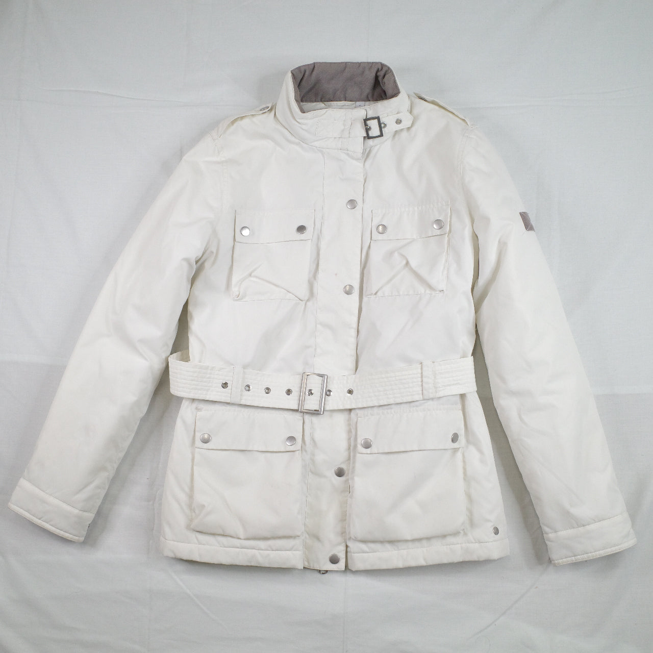 BMW White Puffer Jacket Women’s Medium
