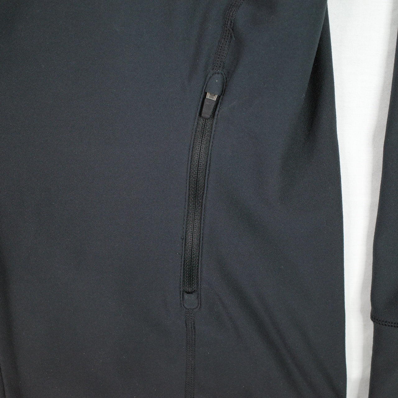 Nike Dri Fit Zip Track Jacket Black Womens XL