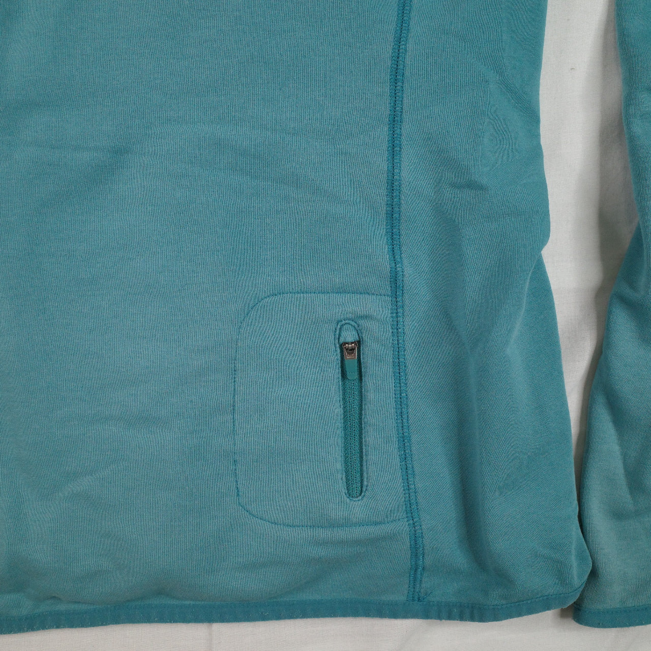 Kathmandu DriMotion Jacket Blue Hooded Green Womens Small