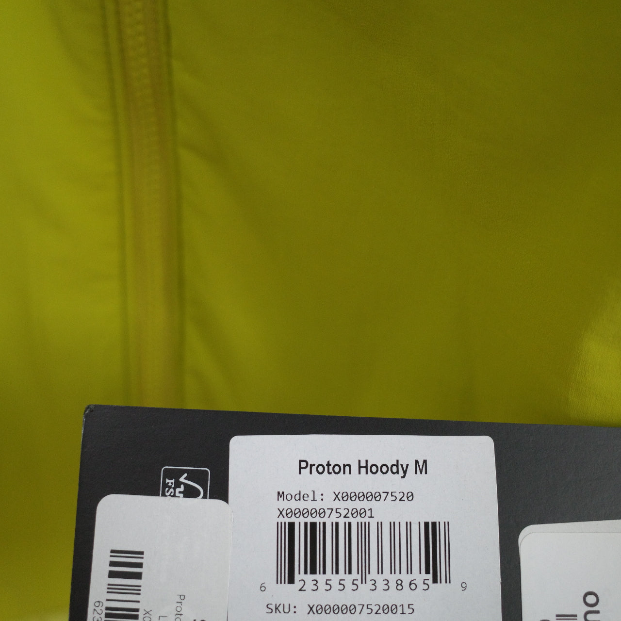 NEW Arc'teryx Proton Hoody Alpine Insulated Jacket Yellow Lampyre Mens XL