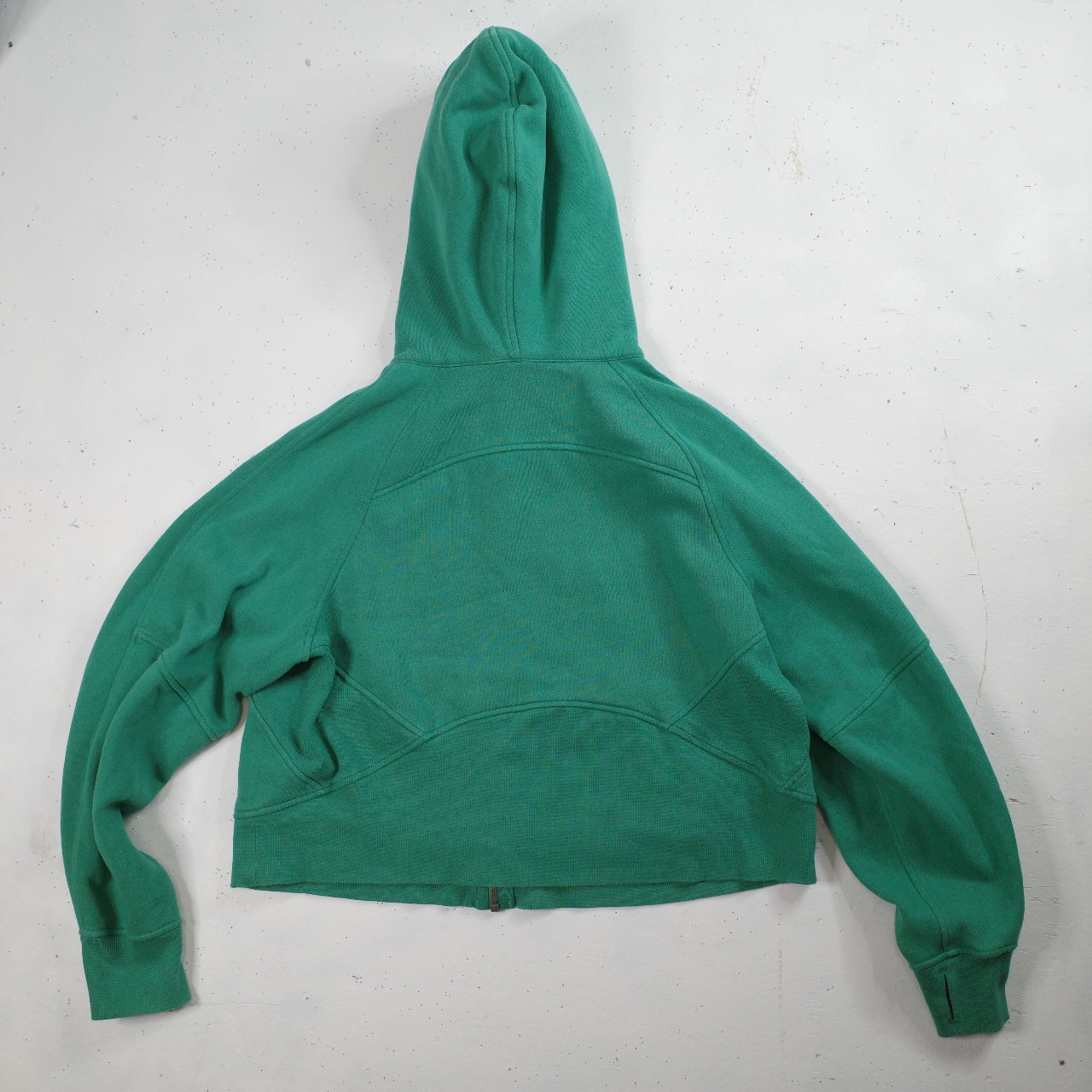 Lululemon Scuba Oversized Full-Zip Hoodie Raceway Green Womens Medium~