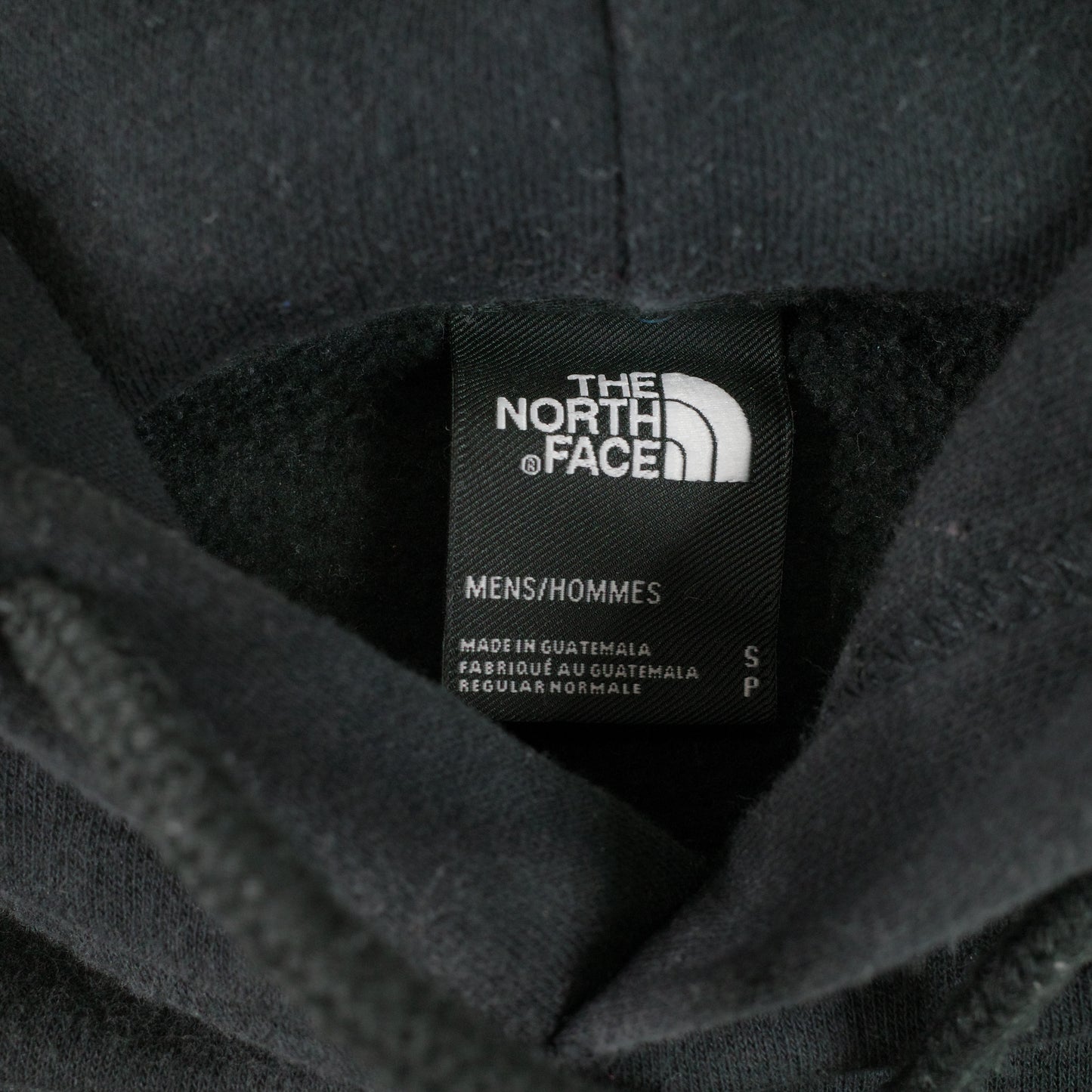 The North Face Graphic Never Stop Exploring Spell Out Black Men’s Small Hoodie