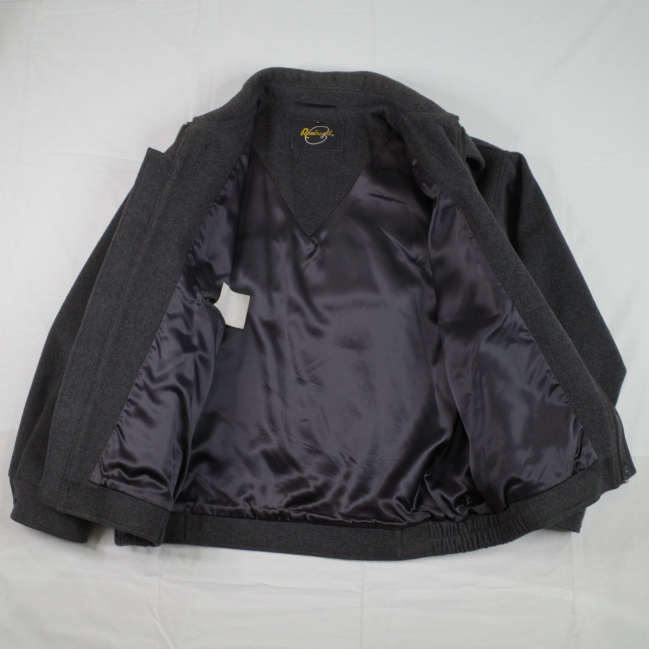 Rembrandt NZ Wool Cashmere Men's Jacket Lined Grey Mens Large
