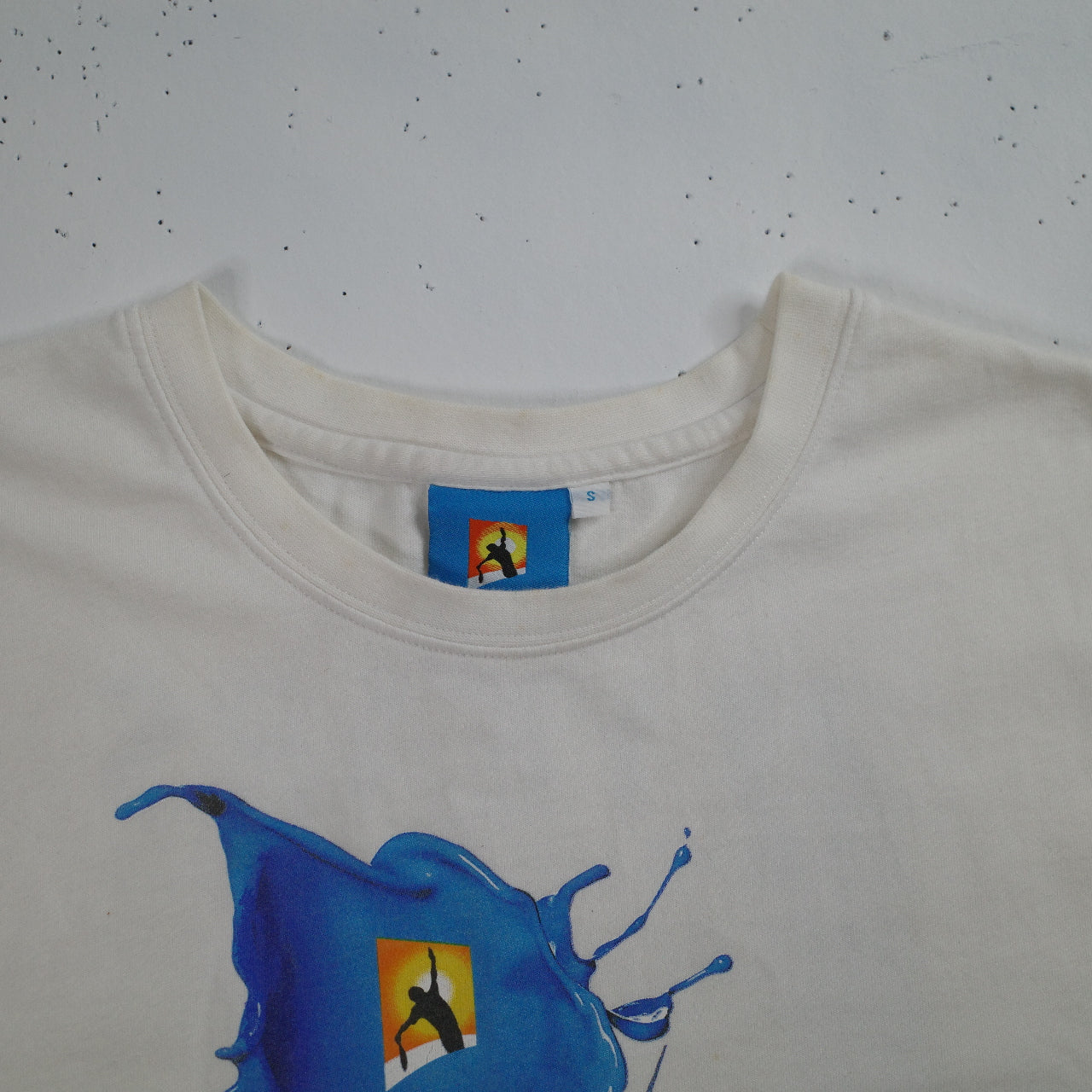 Australian Open 2010 21 Years Winner Back Print T-Shirt White Mens Small