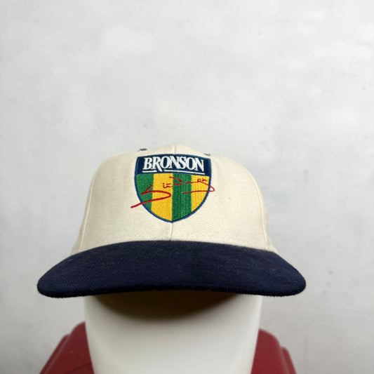 00's Bronson Shield Crest Navy Cream Cap