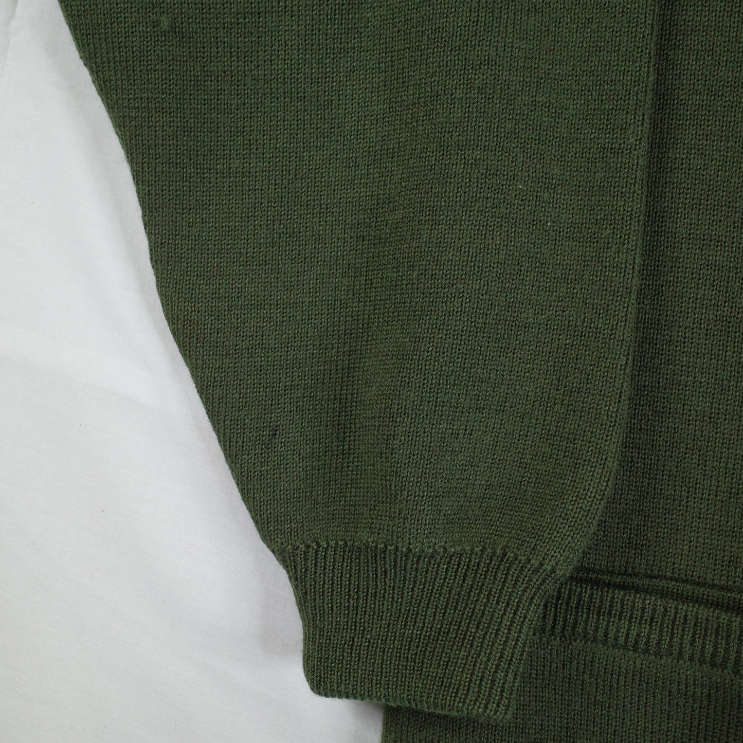 Aklanda 100% Wool Shawl Collar Cardigan Sweater Mens Medium
